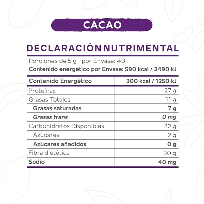 cacao en polvo (200g) cacao en polvo (200g)