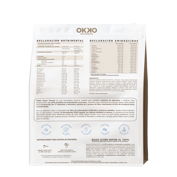 proteína vegana deep chocolate (680 g) proteína vegana deep chocolate (680 g)